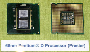 Intel Pentium D 920 and 955 Extreme Edition CPUs