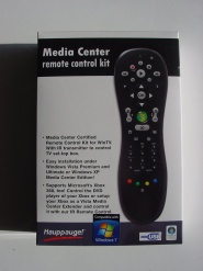 Hauppauge Media Center remote packaging
